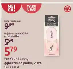 Rossmann Gąbeczka do pudru For Your Beauty oferta
