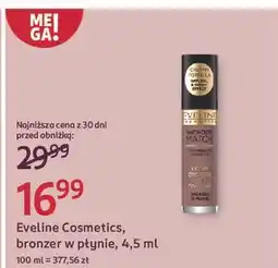 Rossmann Bronzer w płynie Eveline Wonder Match oferta