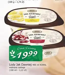 Cezar Delikatesy Lody Koral oferta