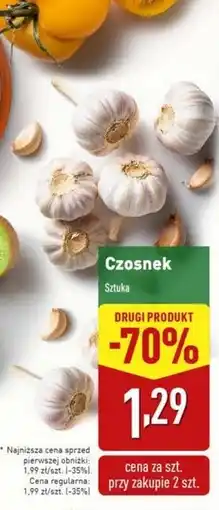 ALDI Czosnek oferta