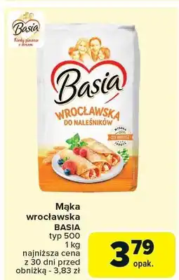 Carrefour Market Mąka wrocławska Basia oferta