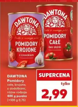 Kaufland Pomidory krojone z czosnkiem Dawtona oferta