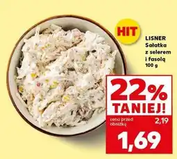 Kaufland Sałatka z selerem i fasolą Lisner oferta