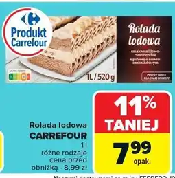 Carrefour Market Rolada lodowa Carrefour oferta