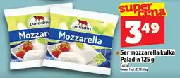 Topaz Ser mozzarella kulka Paladin 125g oferta