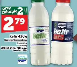Topaz Kefir klasyczny/wysokobiałkowy Krasnyslav 420g oferta