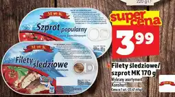 Topaz Filety śledziowe/szprot MK oferta