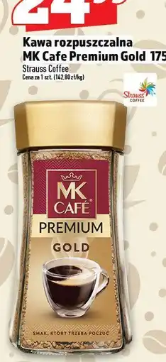 Topaz Kawa rozpuszczalna MK Cafe Premium Gold Strauss Coffee oferta