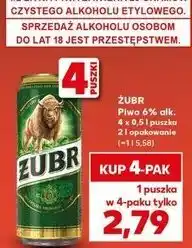 Kaufland Piwo Żubr 1768 oferta