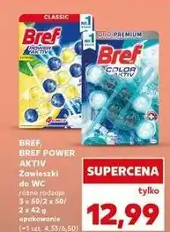 Kaufland Kostka do wc 4 function chlorine eucalyptus Bref Power Aktiv oferta
