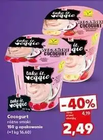 Kaufland Cocogurt malinowy K-Classic Takie It Veggie oferta