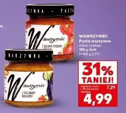 Kaufland Pasta z suszonymi pomidorami i żurawiną Wawrzyniec oferta