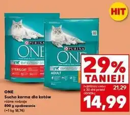 Kaufland Karma dla kota adult kurczak i pełne ziarna Purina One oferta