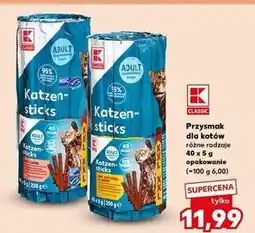 Kaufland Przysmak dla kota wołowina K-Classic oferta