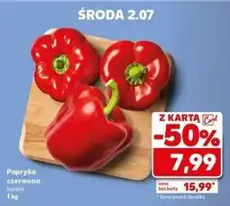 Kaufland Papryka czerwona oferta