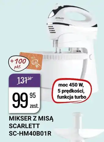 bi1 Mikser z misą Scarlett SC-HM40B01R oferta