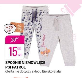 bi1 Spodnie niemowlęce Psi Patrol oferta
