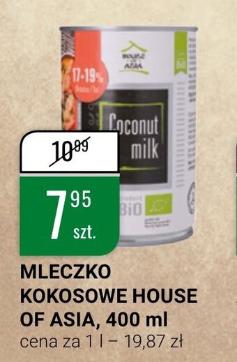 Mleczko Kokosowe House of Asia 400ml