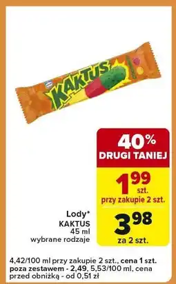 Carrefour Express Lody KAKTUS oferta