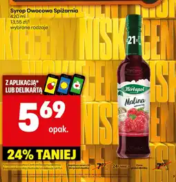 Delikatesy Centrum Syrop Herbapol Malina oferta