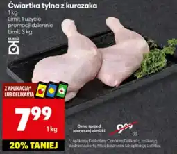 Delikatesy Centrum Ćwiartka tylna z kurczaka Delikatesy Centrum oferta