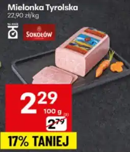 Delikatesy Centrum Mielonka tyrolska Sokołów oferta