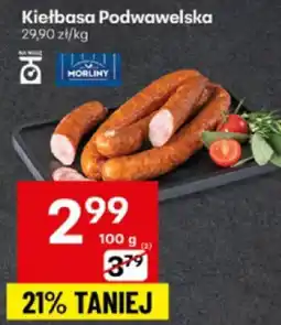 Delikatesy Centrum Kiełbasa podwawelska Morliny oferta