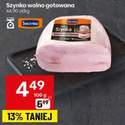 Delikatesy Centrum Szynka wolno gotowana Tarczyński oferta