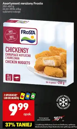 Delikatesy Centrum Nuggetsy z kurczaka Frosta Chickensy oferta