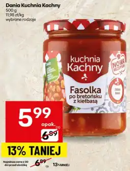 Delikatesy Centrum Danie gotowe Kuchnia Kachny Fasolka po bretońsku z kiełbasą oferta