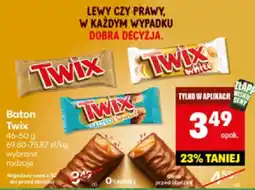 Delikatesy Centrum Baton Twix Mars oferta