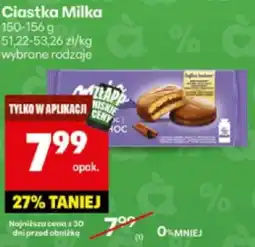 Delikatesy Centrum Ciastka Milka oferta