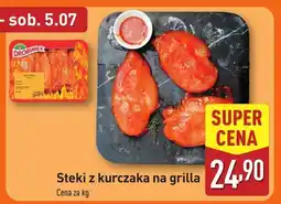 ALDI Steki z kurczaka na grilla Drobimex oferta
