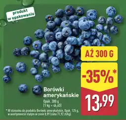ALDI Borówki amerykańskie Aldi oferta