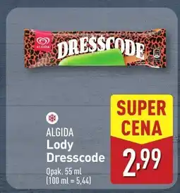 ALDI Lody Dresscode Algida oferta