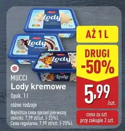 ALDI Lody kremowe Mucci oferta