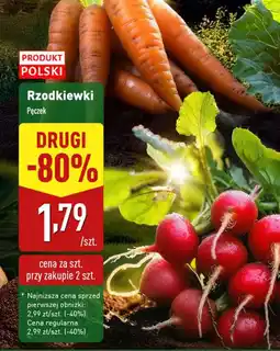 ALDI Rzodkiewki Produkt Polski oferta