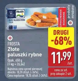 ALDI Złote paluszki rybne Frosta oferta