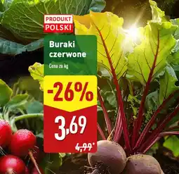 ALDI Buraki czerwone Produkt Polski oferta