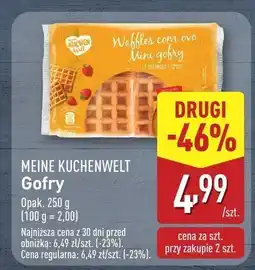 ALDI Gofry Meine Kuchenwelt oferta