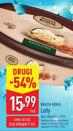 ALDI Lody Bracia Koral oferta