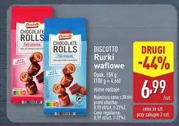 ALDI Rurki waflowe Biscotto oferta