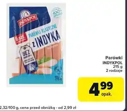 Globi Parówki Indykpol klasyczne z indyka oferta