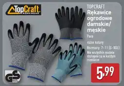 ALDI TopCraft Rękawice ogrodowe damskie/męskie oferta