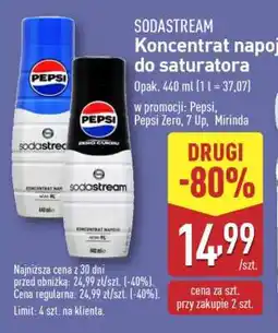ALDI Sodastream Koncentrat napoju do saturatora oferta