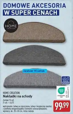 ALDI HOME CREATION Naktadki na schody oferta