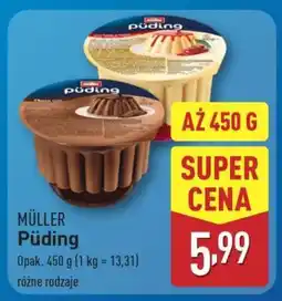 ALDI Müller Puding oferta