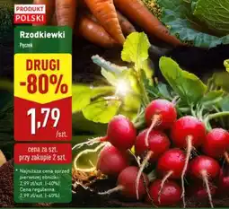 ALDI Rzodkiewki pęczek oferta