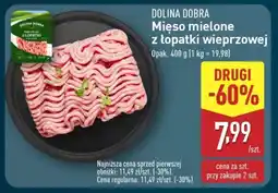ALDI DOLINA DOBRA Mięso mielone z łopatki wieprzowej oferta