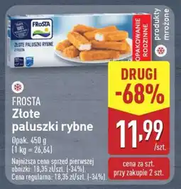 ALDI FROSTA Złote paluszki rybne oferta